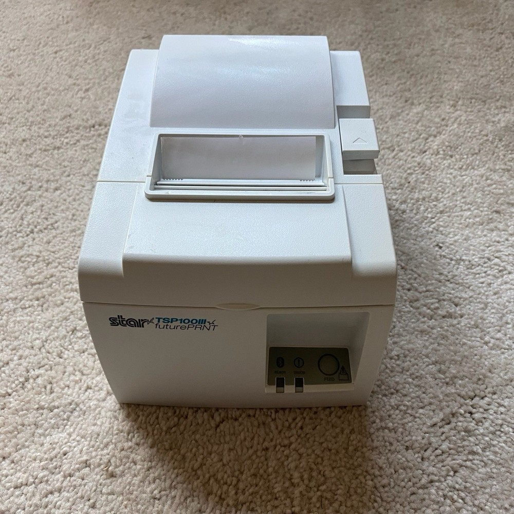 Bundle Lot Star Micronics TSP143IIIBI Thermal Printer Verifone P400 Plus POS