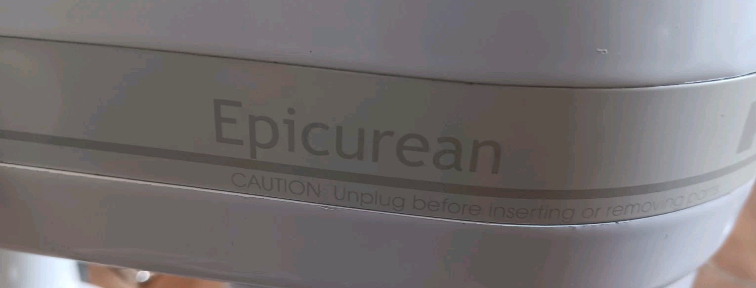 Used KitchenAid RKT2651XWW White Epicurean 6 QT 10 Speed Mixer Bowl Shields