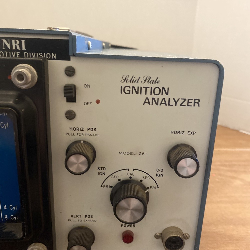 Heath NRI Solid State Ignition Analyzer Model 261 WOC-1015 Automotive