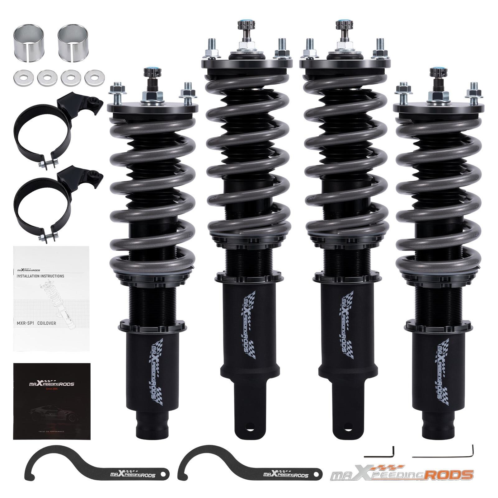 MaXpeedingrods Coilovers Lowering Kit For Honda Civic 1988-2000