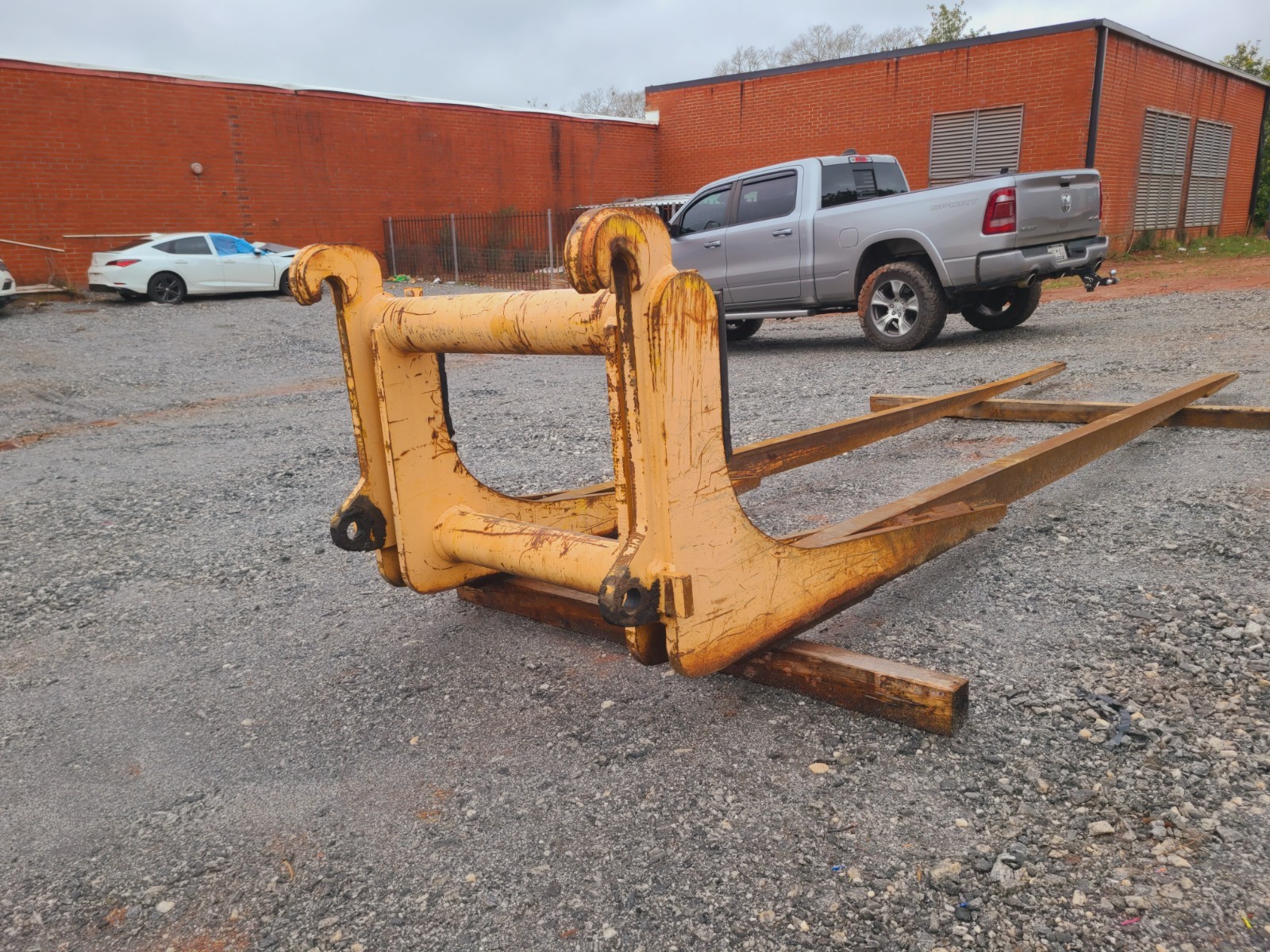 WHEEL LOADER SASFORKS SAS FORKS 4493-162 LONG FORKS 16 FOOT - READ NOTES!!!