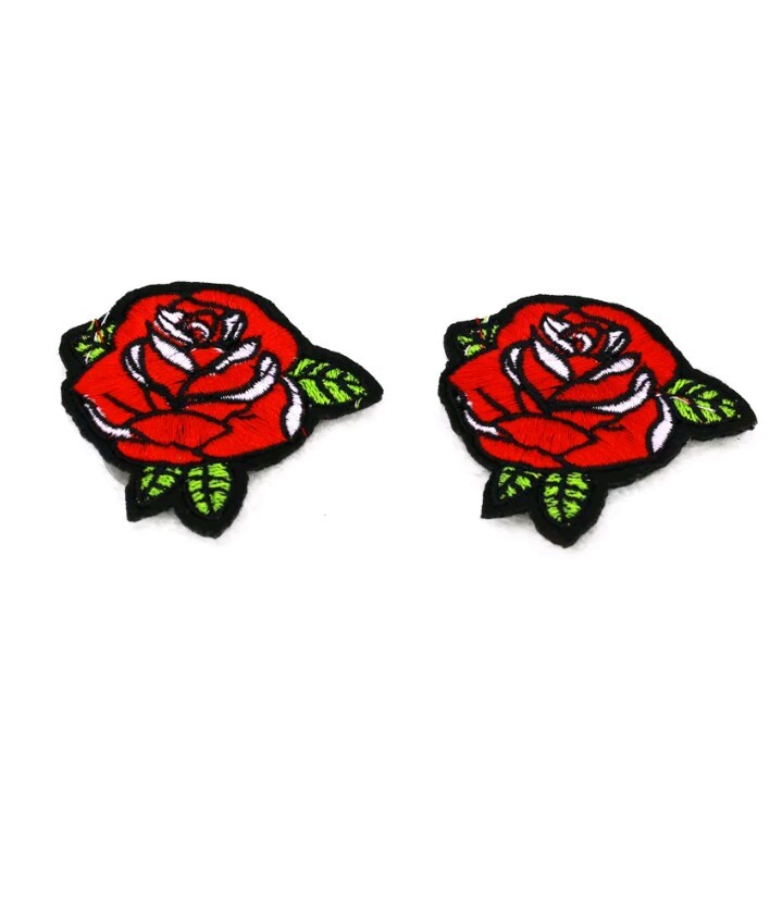 embroidered small Rose