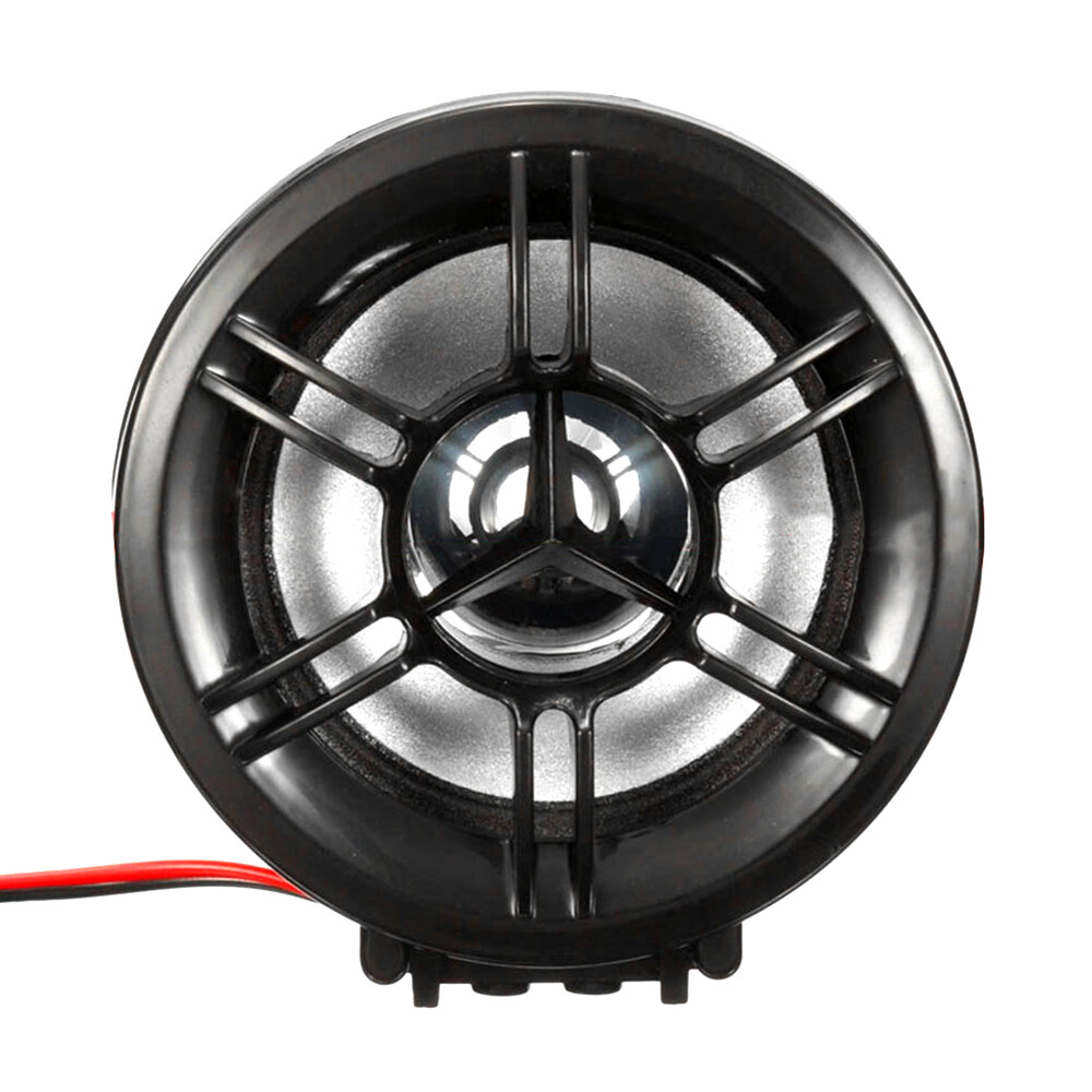 Motorcycle Audio Speakers Kit Bluetooth ATV 4 Wheeler Stereo AUX System FM Radio