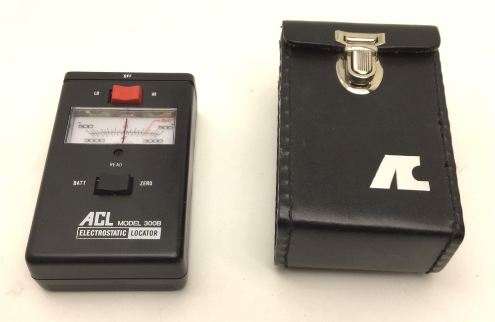ACL 300B Precision Electrostatic Locator, Range: 1/2"-4", With Leather Case