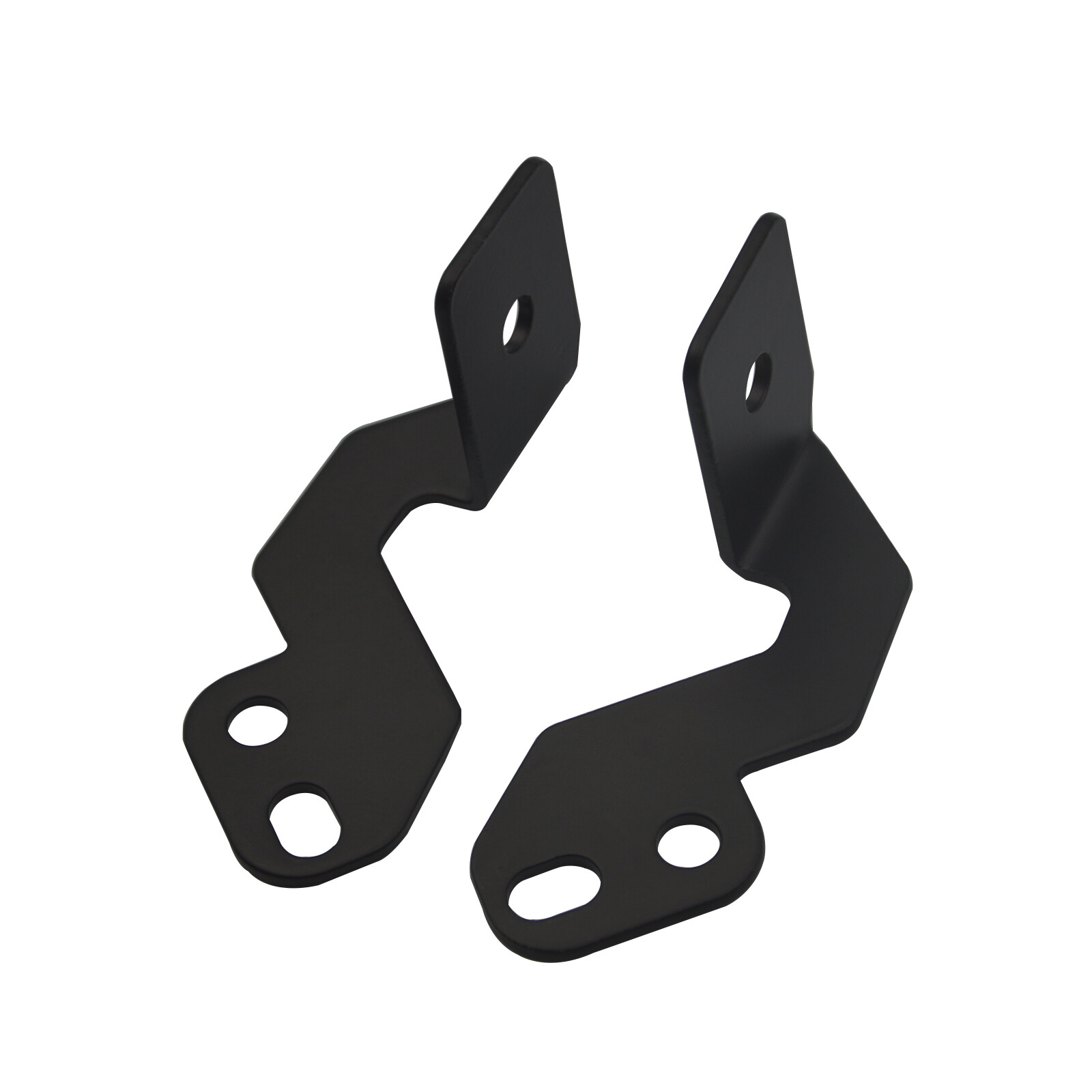 Fit Polaris RZR XP 1000 900S Side Cage A-Pillar Fog Light Pod Mount Brackets