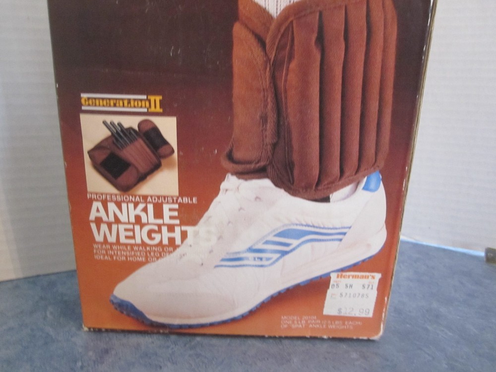 Generation II Professional Adjustable "Spat" Ankle Weights, Model 20104