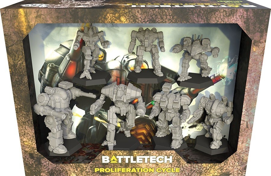 Proliferation Cycle Boxed Set Battletech Miniatures Game Catalyst Game Labs