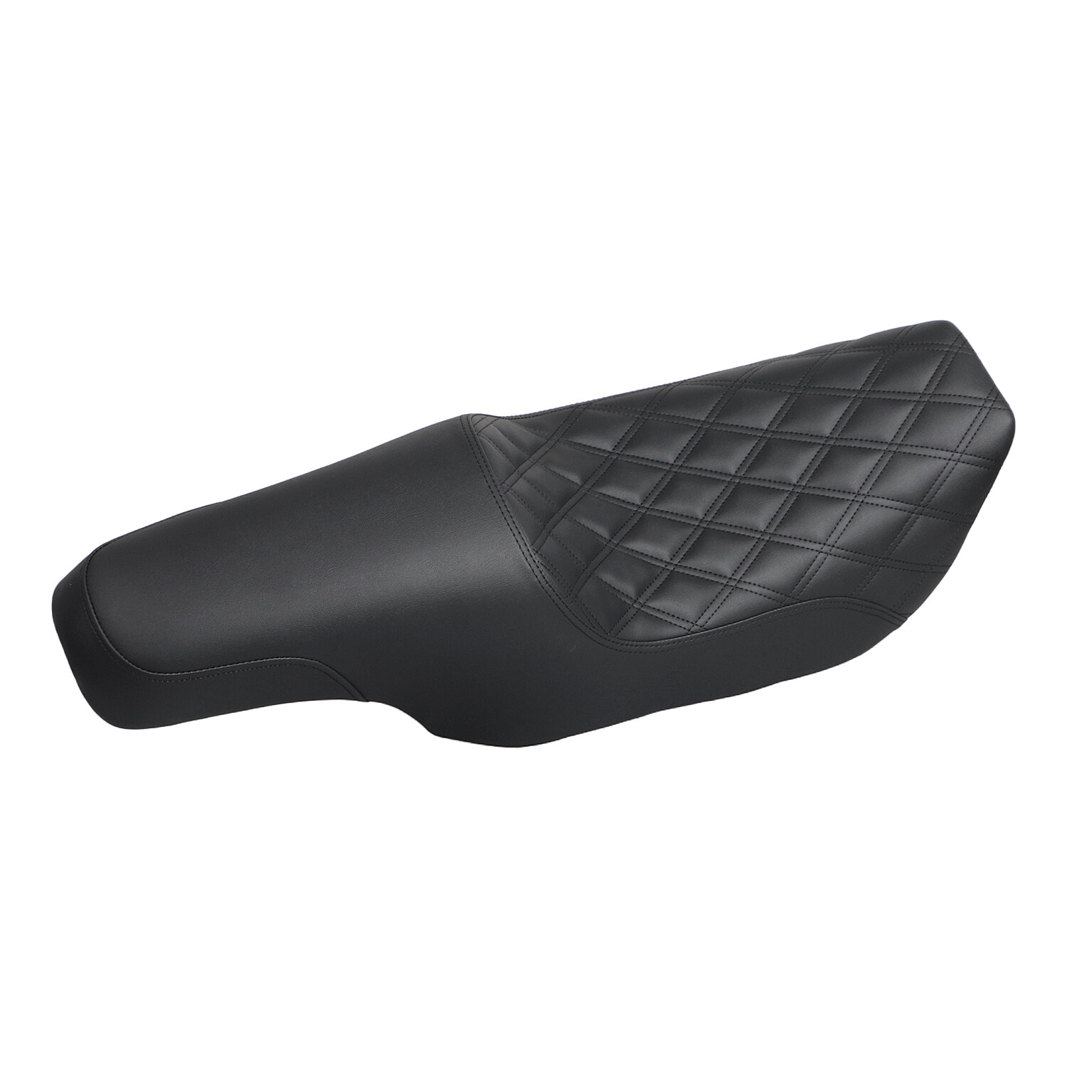 Profiler Seat Driver & Passenger Black For Harley Road King Classic FLHRC 97-07