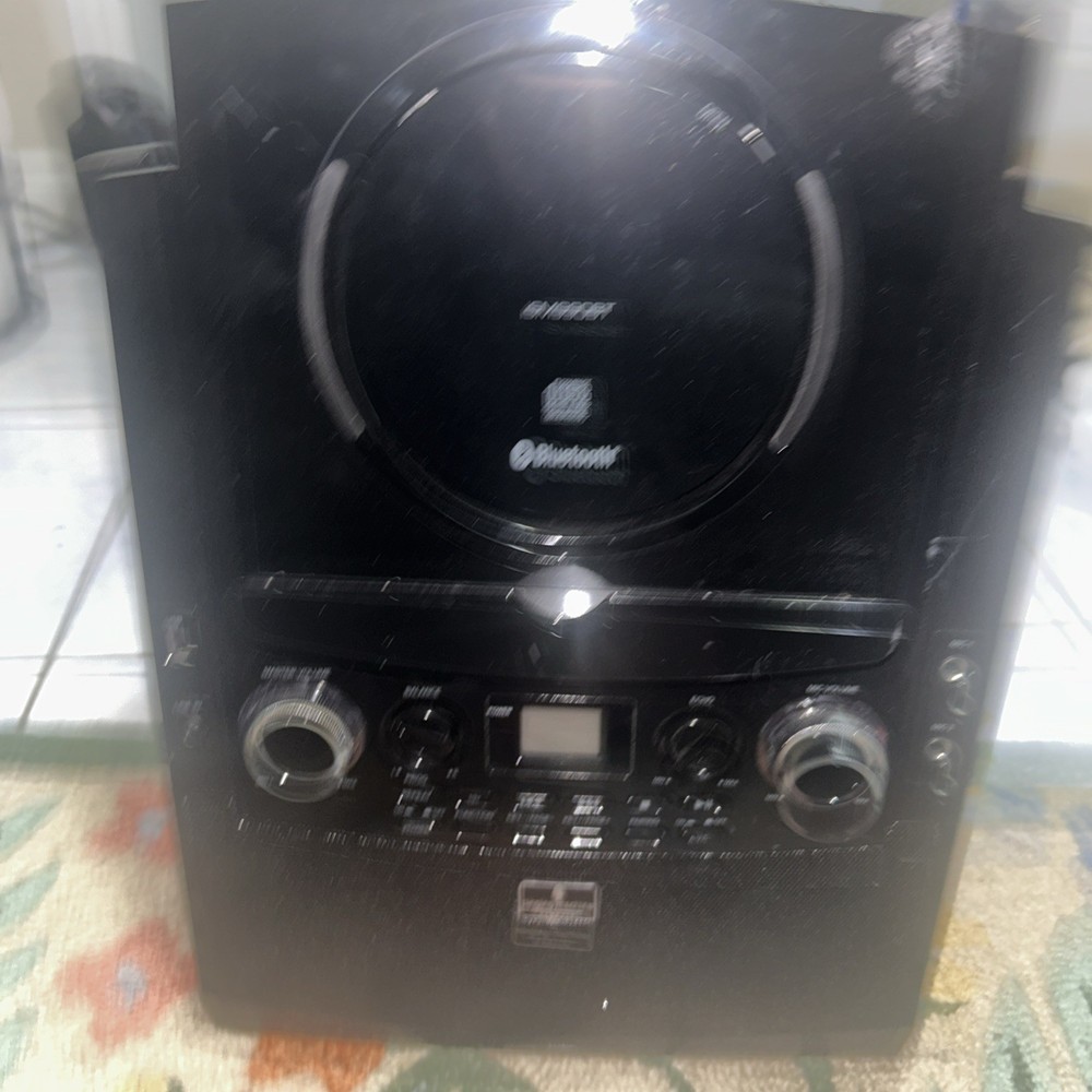 Singing Machine ISM990BT Bluetooth Karaoke System CD Player iPad/iPhone/Android