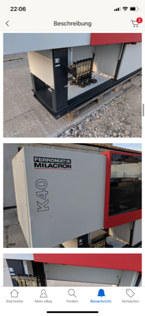 Ferromatik Milacron K40