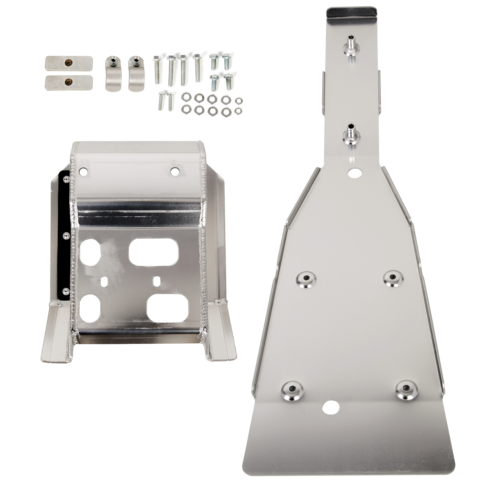 For SUZUKI LTZ400 Full Chassis Glide & Swing Arm Skid Plate Guard Combo