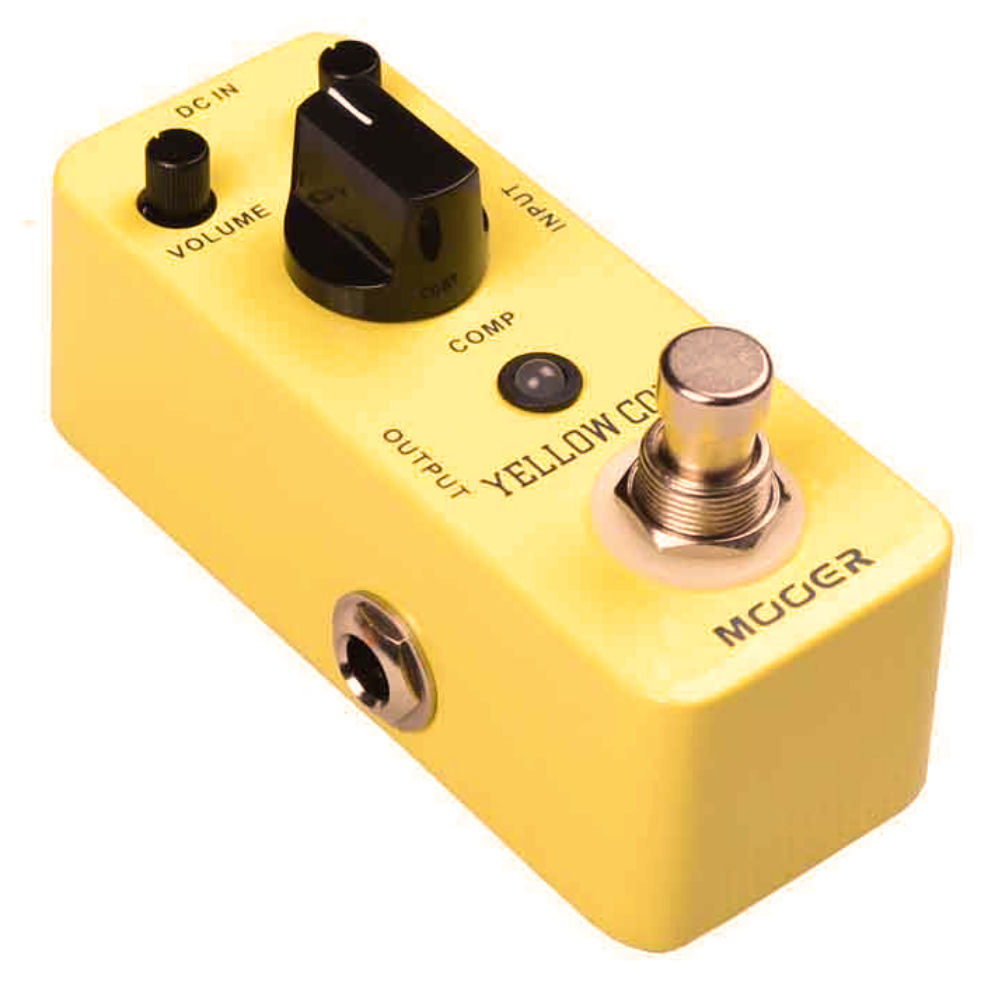 Mooer Yellow Comp + PCZ Connector Optical Compressor Micro Guitar Effect Pedal