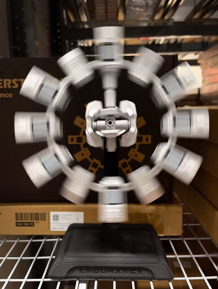 Interstellar Endurance Space Station Rotatable Model Ornament 3D Printed Gift
