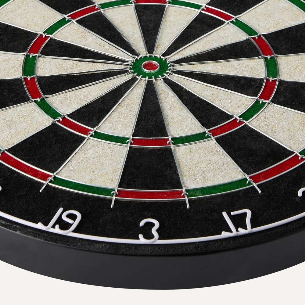 Amazon Basics Dartboard Cabinet Set