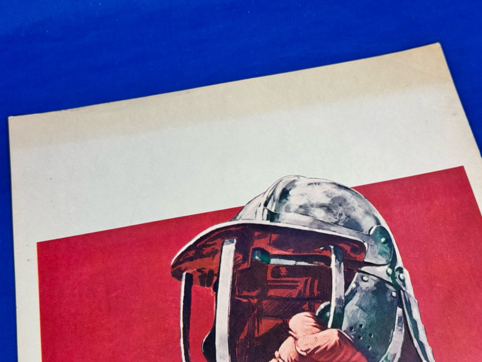 1969 Movie Poster, Card "CROMWELL" Starring Richard Harris, Alec Guinness 22x14"