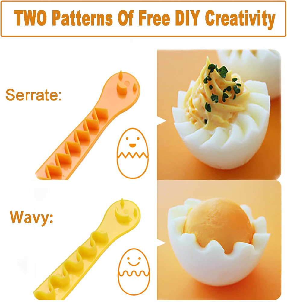 Multi-Functional Household Egg Cut Flower Shaper, Egg Decorator, Delicate Kitche