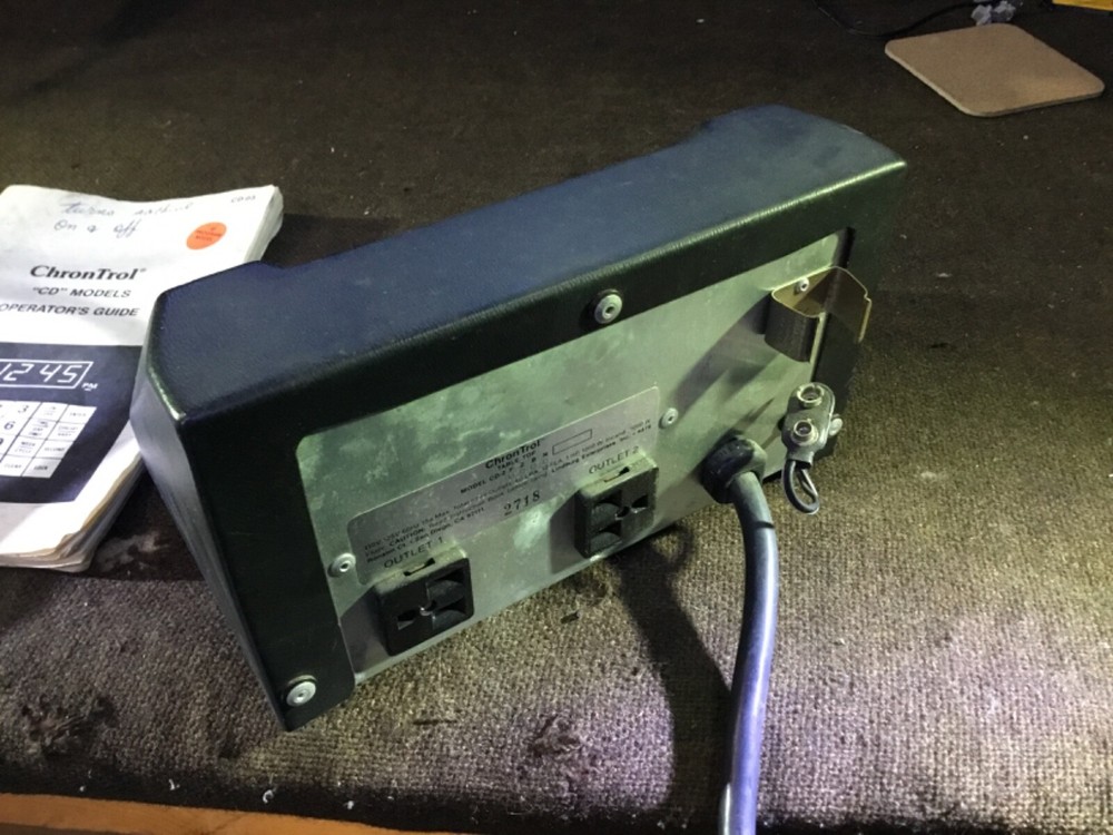ChronTrol CD-2 Table Top Programmable Timer used Cron Trol