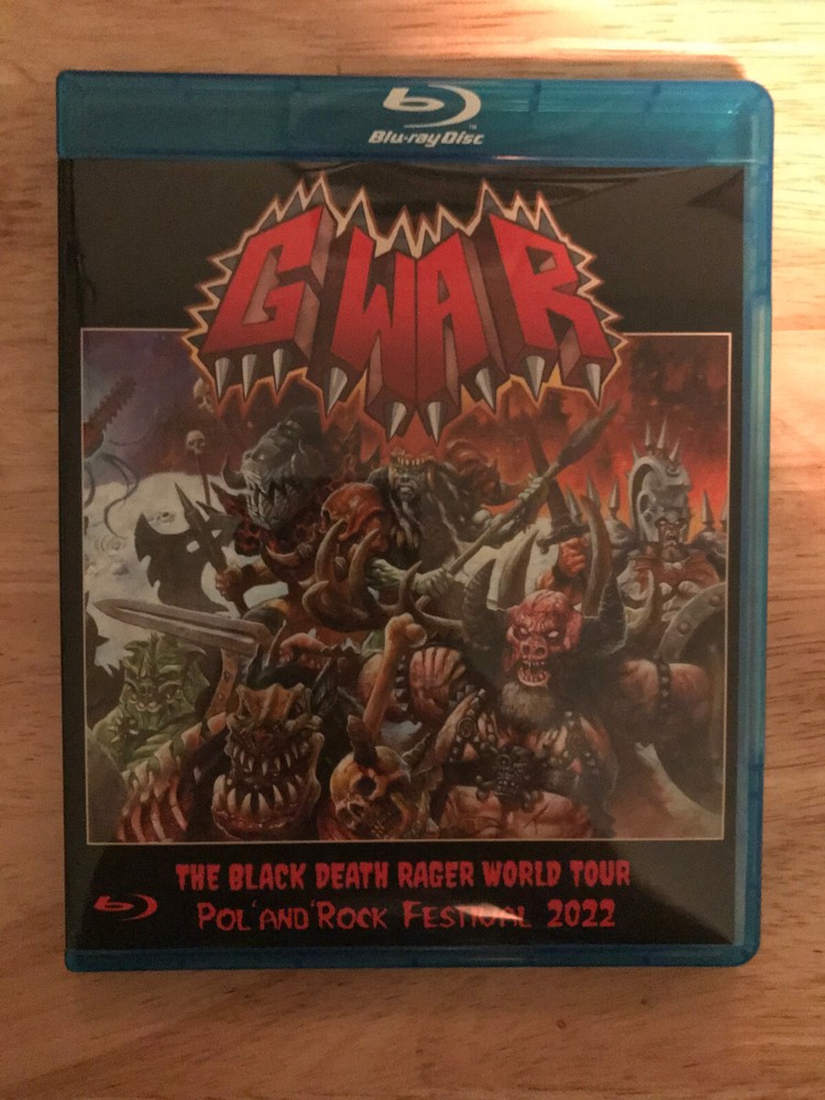GWAR - Live at Poland Rock 2022 Blu-ray Blothar the Berzerker