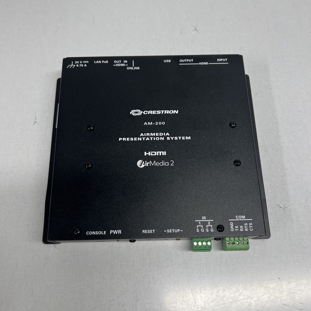 Crestron AM-200 Airmedia Presentation System