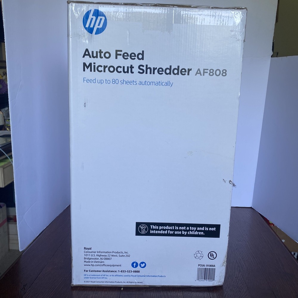HP AF808 8 Sht Micro Shredder