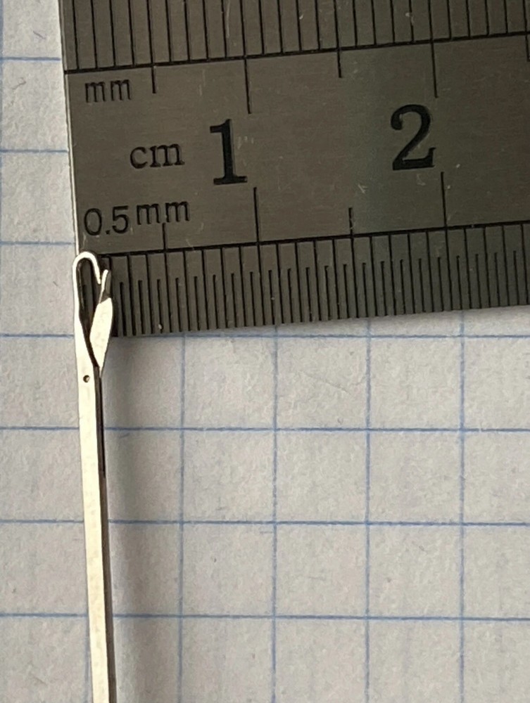 Tiny Latch Hook Crochet Hair Craft Needle Tool
