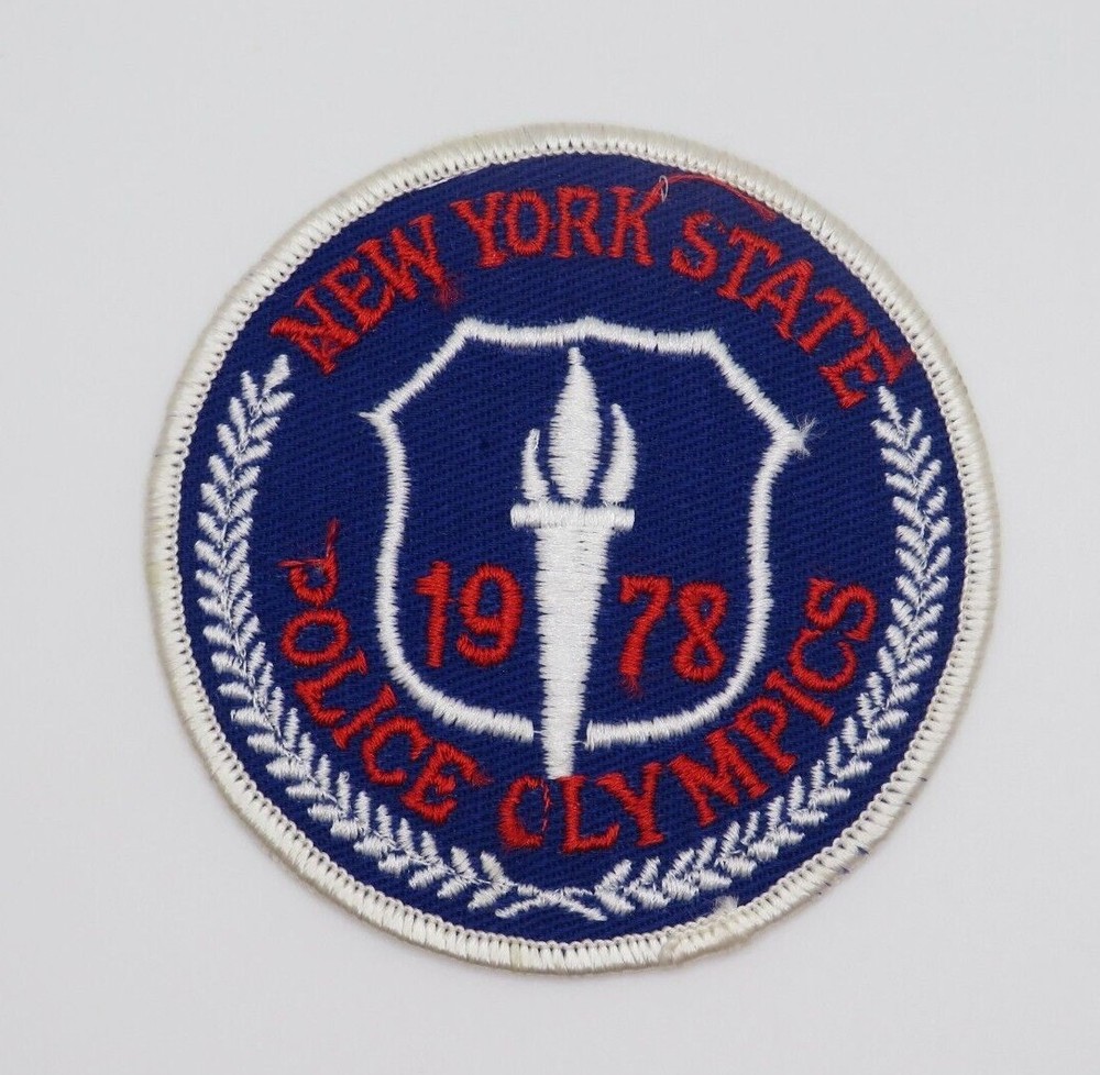 New York State Police Olympics 1978 Patch