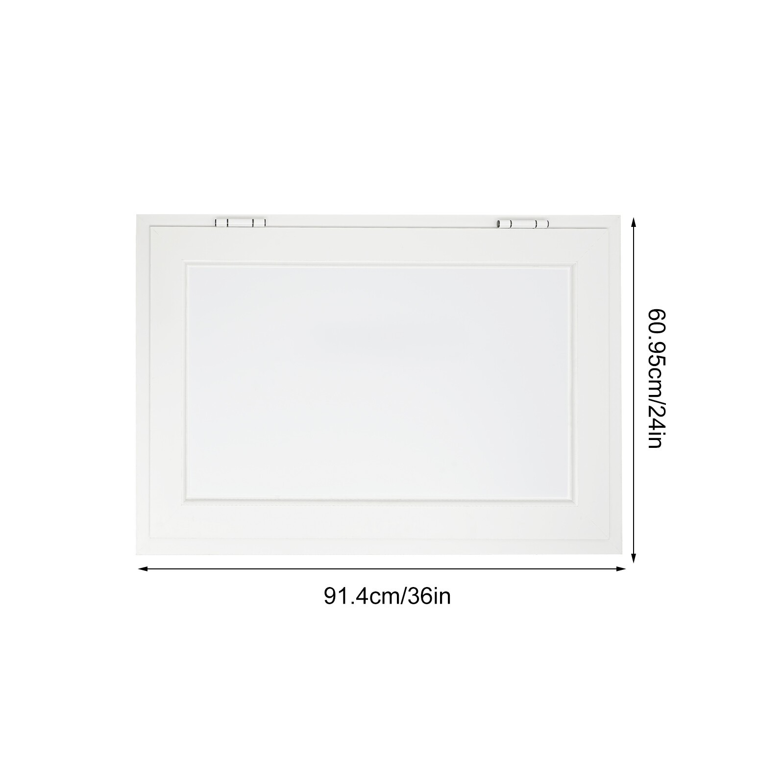 36"L x 24"W Concession Stand Serving Window Food Truck Service Window+Drag Hook