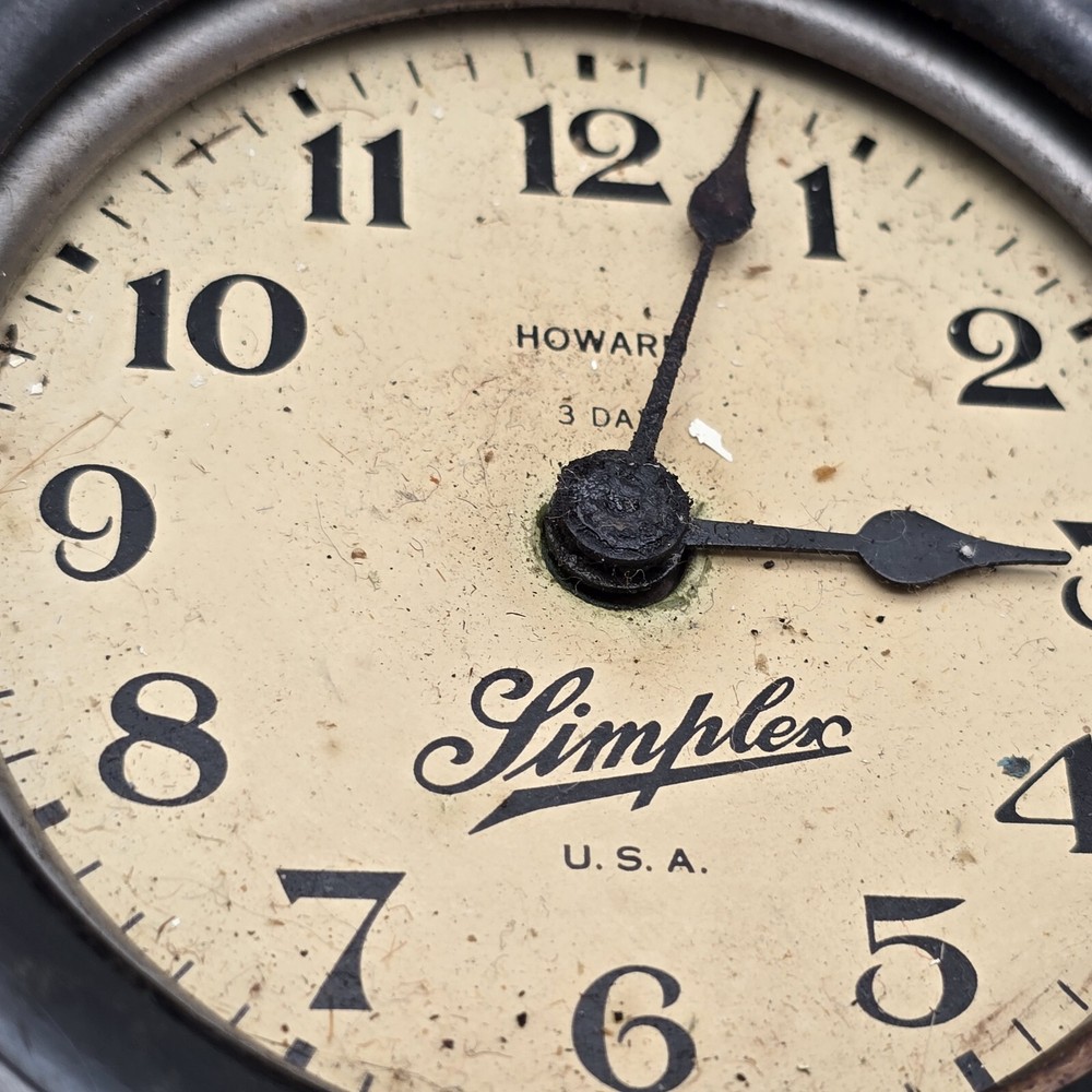 Howard 3 Day Measured Time Clock By Simpler