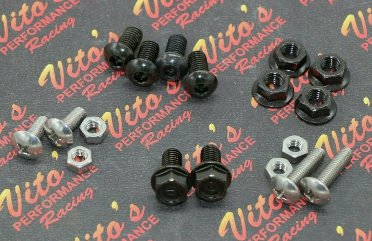 18 piece HARDWARE INSTALL BOLT KIT Heel Guards footrest Yamaha Banshee 1987-2006