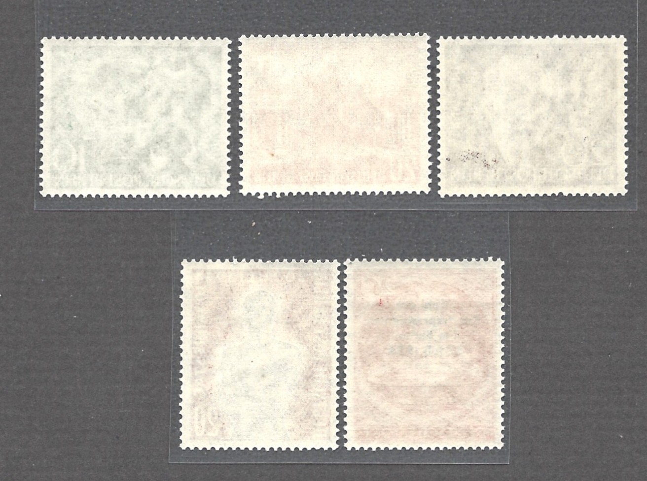 Berlin Stamps # Mi 115-119, 1954 Issues, All MNH, 5 Stamps