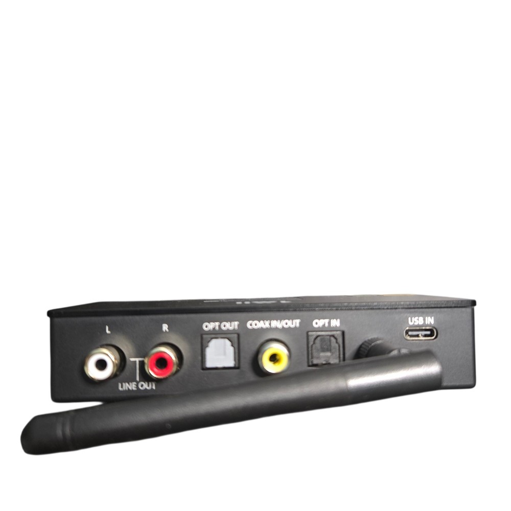 1Mii DS700 HiFi Bluetooth Audio Transmitter Receiver for TV, Long Range Wireless