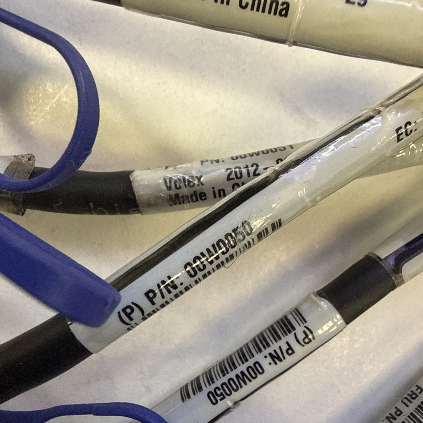 5 X Mellanox 00W0049 IBM 1m QSFP Passive Copper FDR14 InfiniBand Cable 00W0051