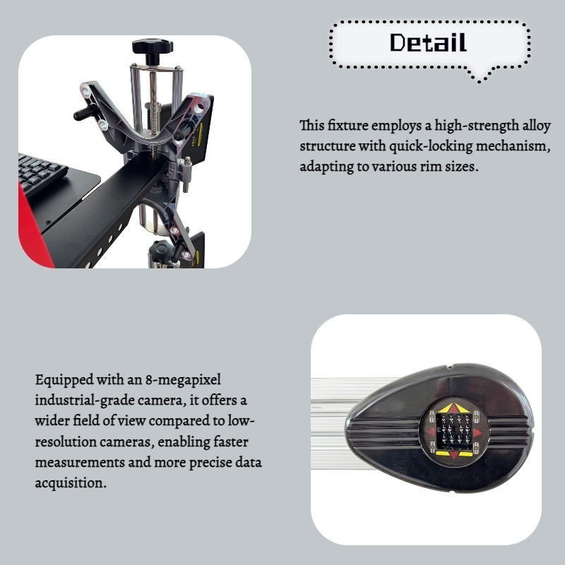 3D Wheel Alignment Machine 3D Automatic Tracking FourWheel Aligning Machine 110V