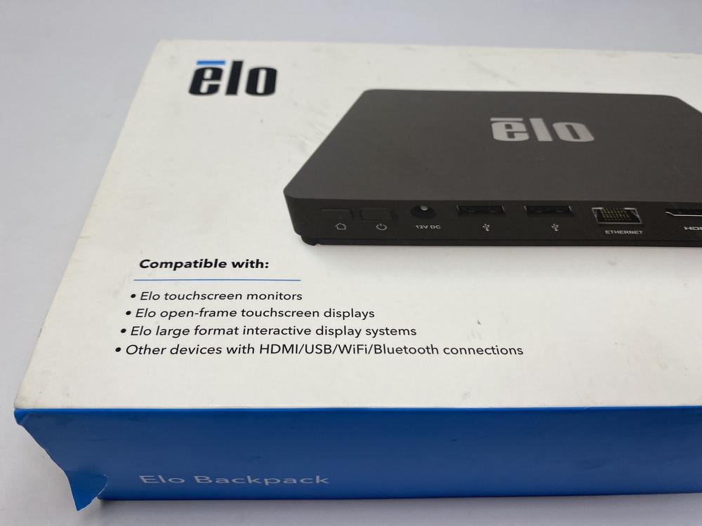 Elotouch Electronics E611864 Backpack Android 7.1 Arm A53 Case 2ghz Octacore