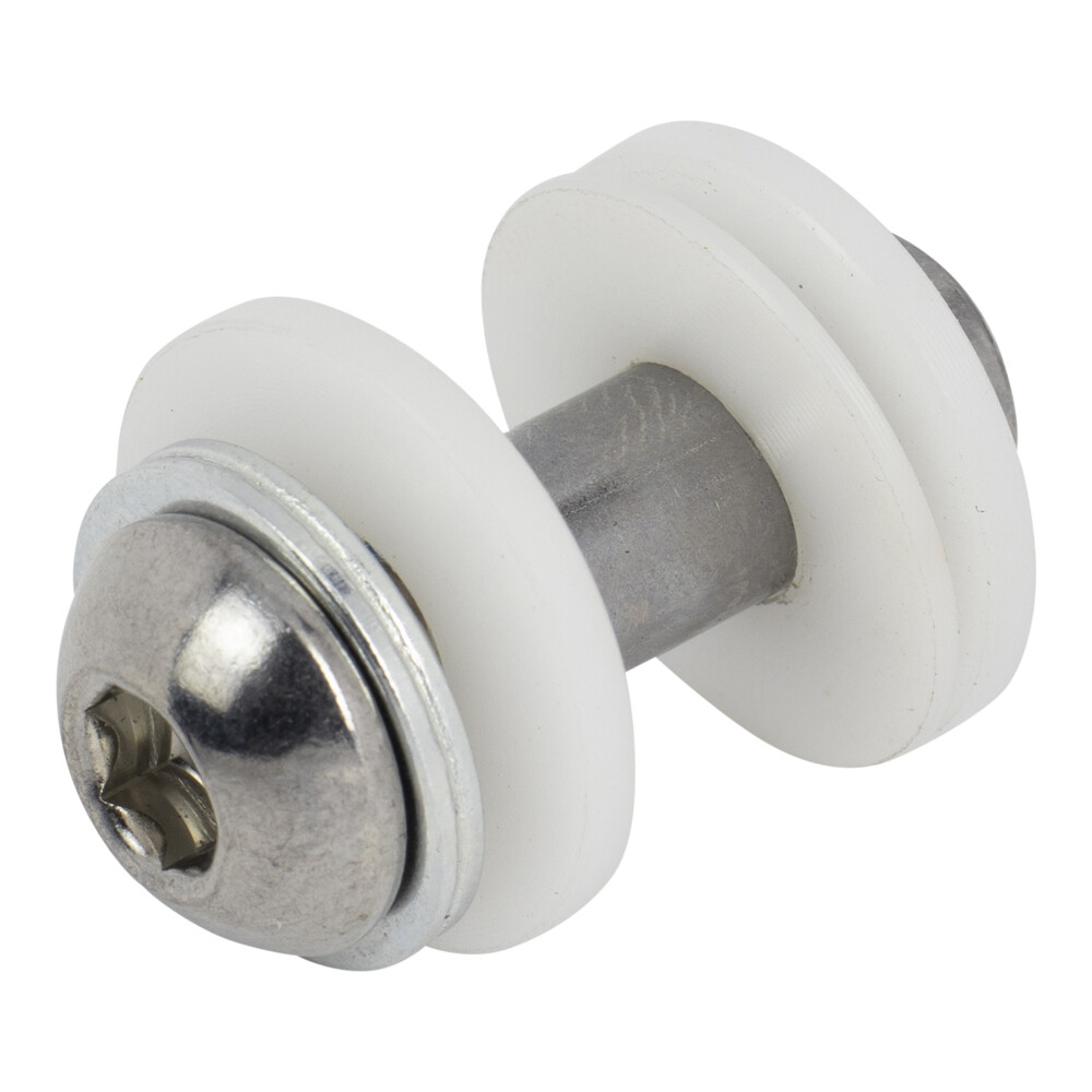 Bicycle Dual Spring Fork Dropout Bolt/Nut 2/Washer Set Chrome Rear