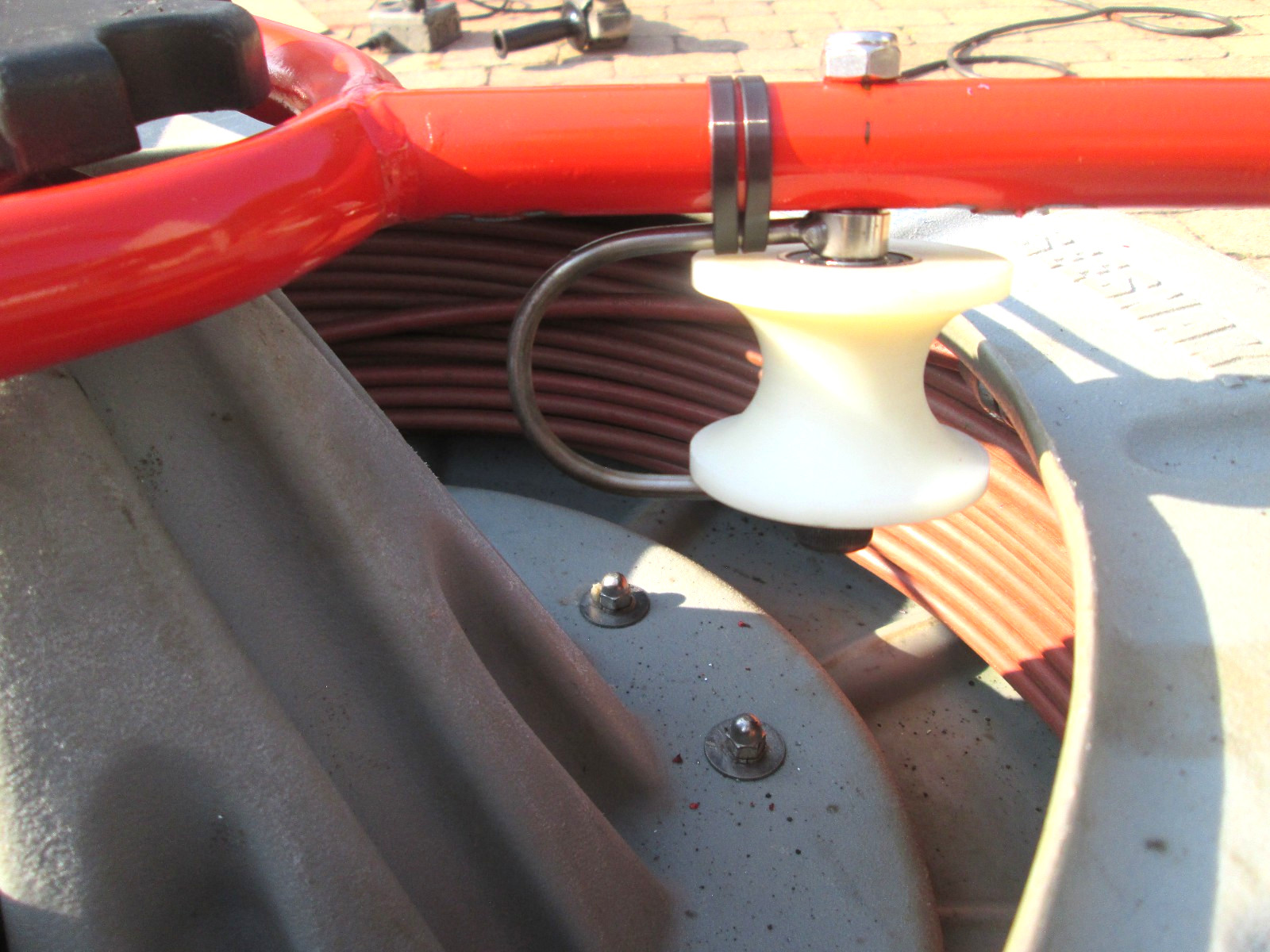 Ridgid Sewer Camera Reel Roller Guide. SAVE Reel Cable Life! "Let It Roll"