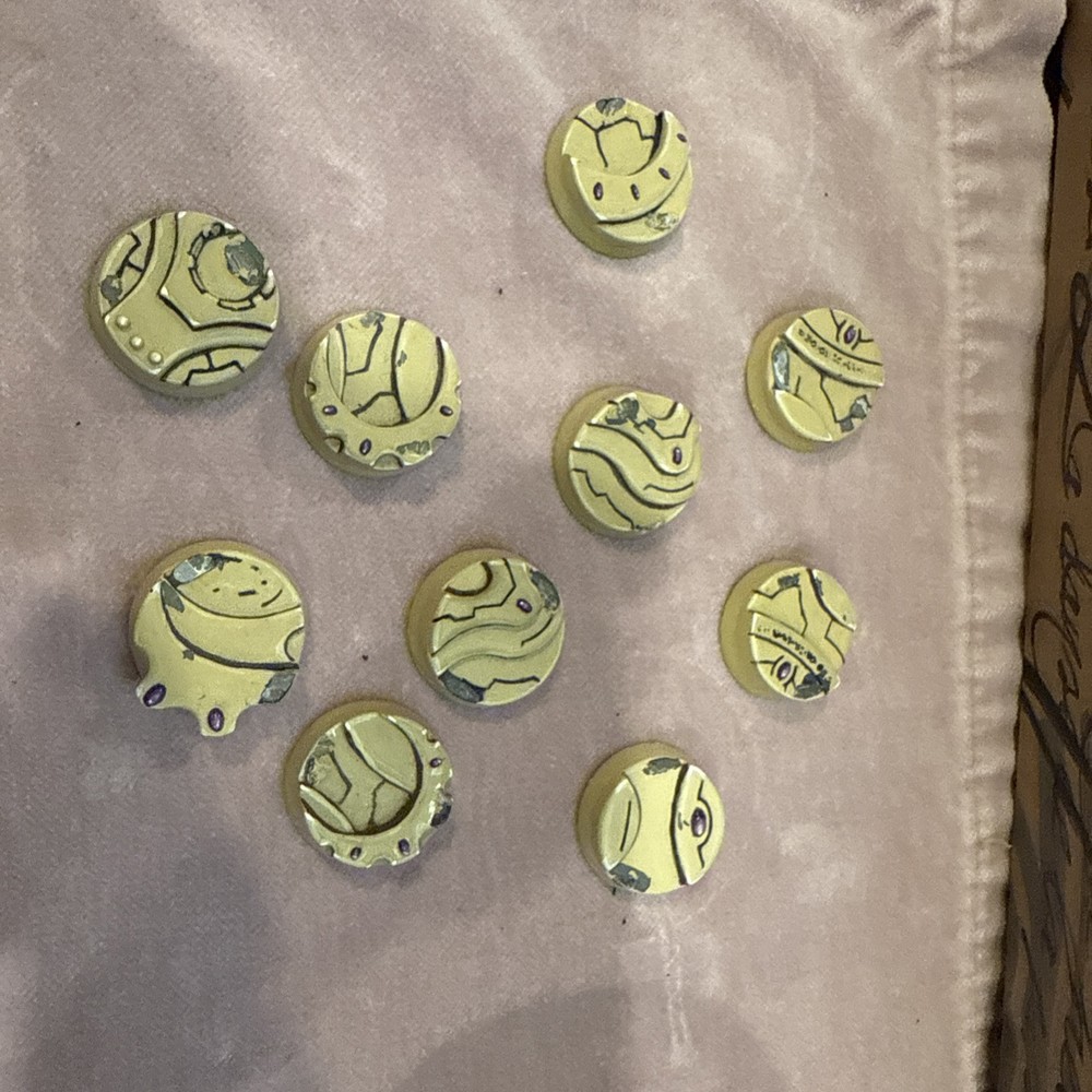25mm RESIN BASES ELDAR 10PCS