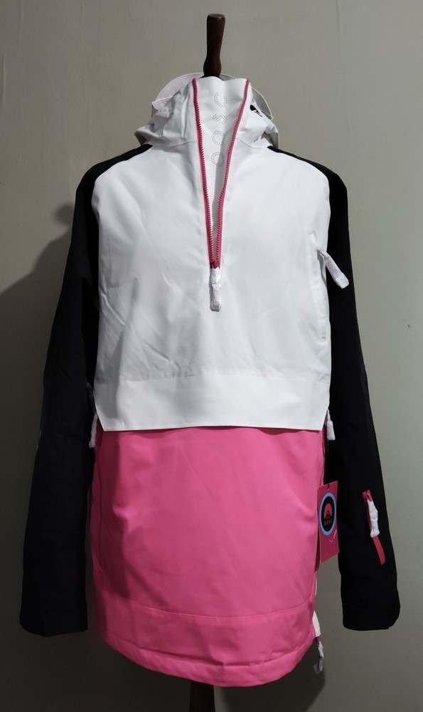 Oosc SP Overhead Ski Parka Pink Size Large