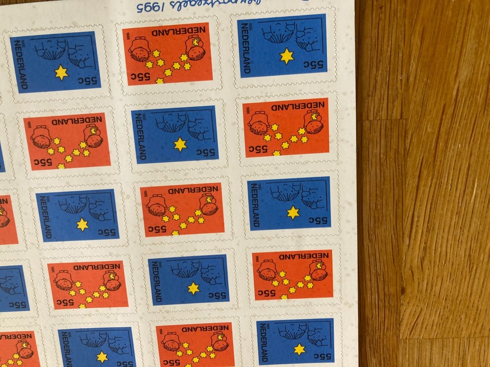 Netherlands multiple complete mnh christmas stamp sheets pristine