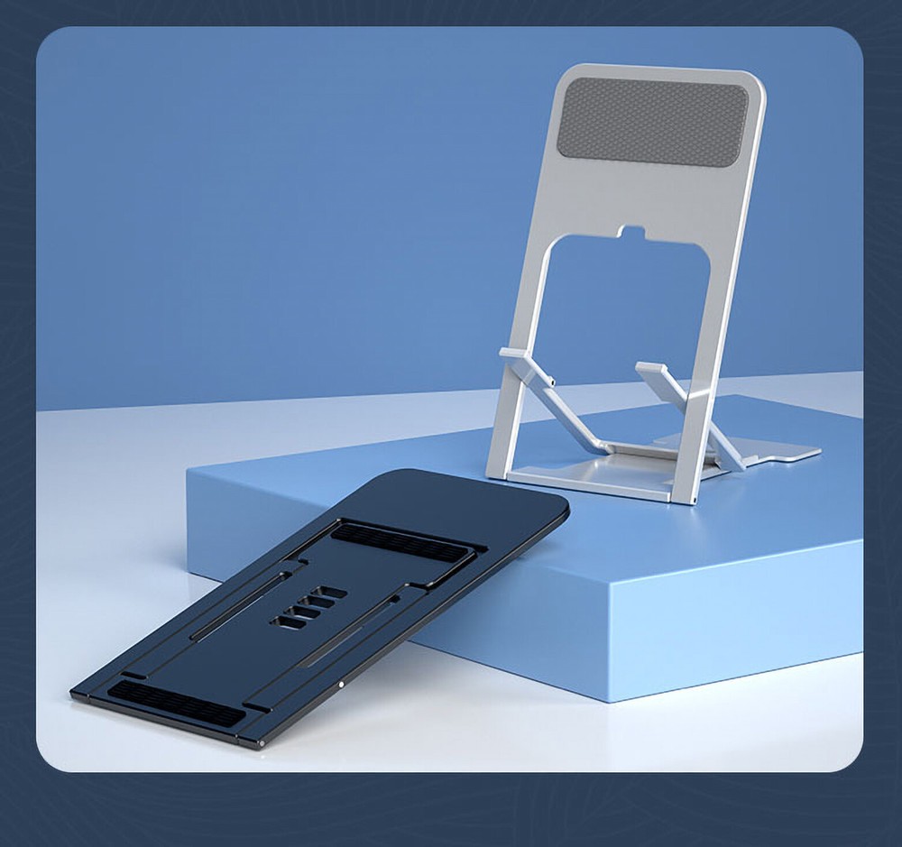 2Pack Phone Holder Foldable Adjustable Multi-Angle Cell Phone Stand for iPhone