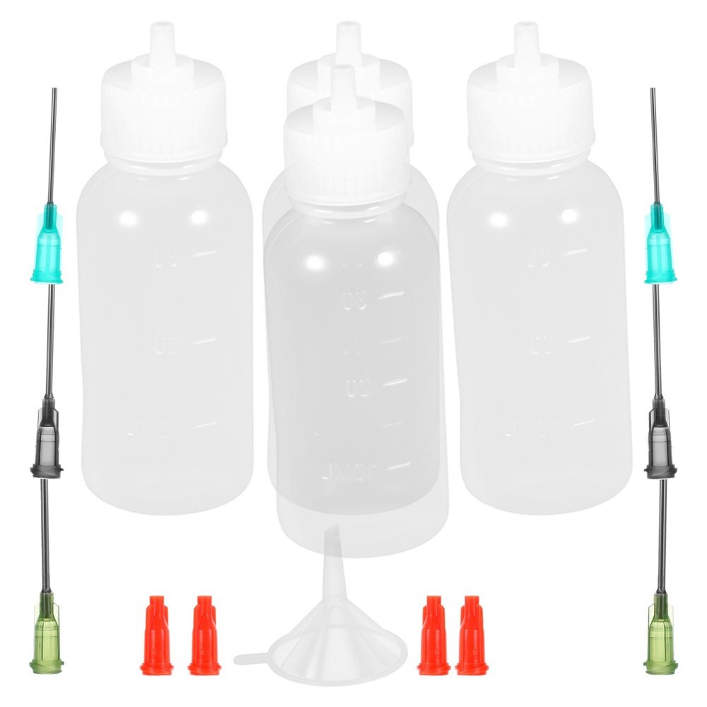 Needle Bottle Applicator Convenient Tip Empty Glue Bottles with Tips