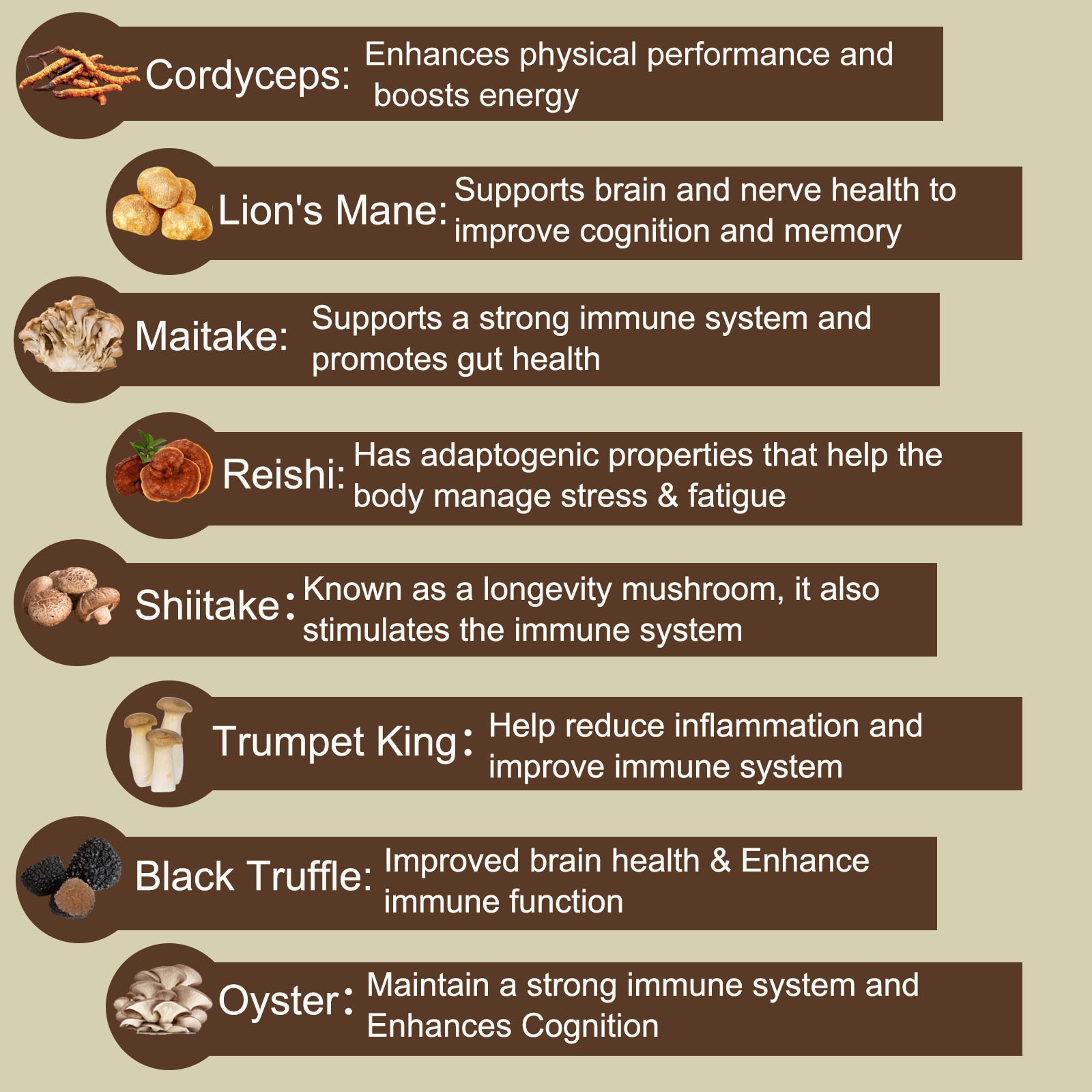 2 pack 14 Mushroom Coffee Organic Instant Coffee Brain & Energy Boost 30 sachets