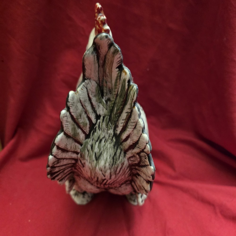 Vintage Ceramic Rooster Figurine