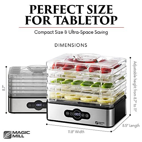 Electric Food Preserver w/ Digital Adjustable Timer & Temperature Control