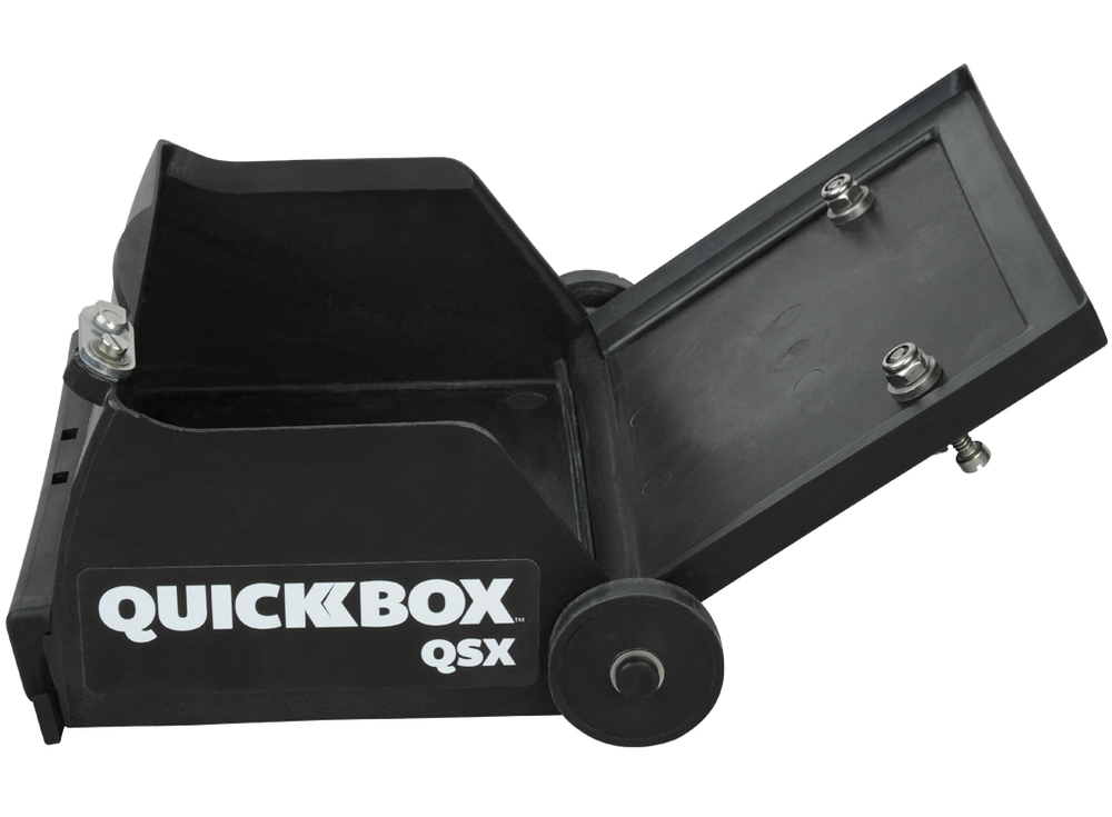 TapeTech QuickBox QSX 6.5" Compound Flat Box and Wizard Compact Handle Set