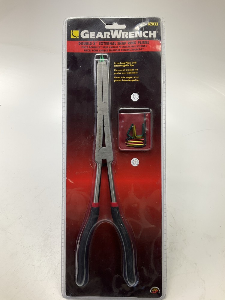 GEARWRENCH 82033 Double-X External Snap Ring Pliers