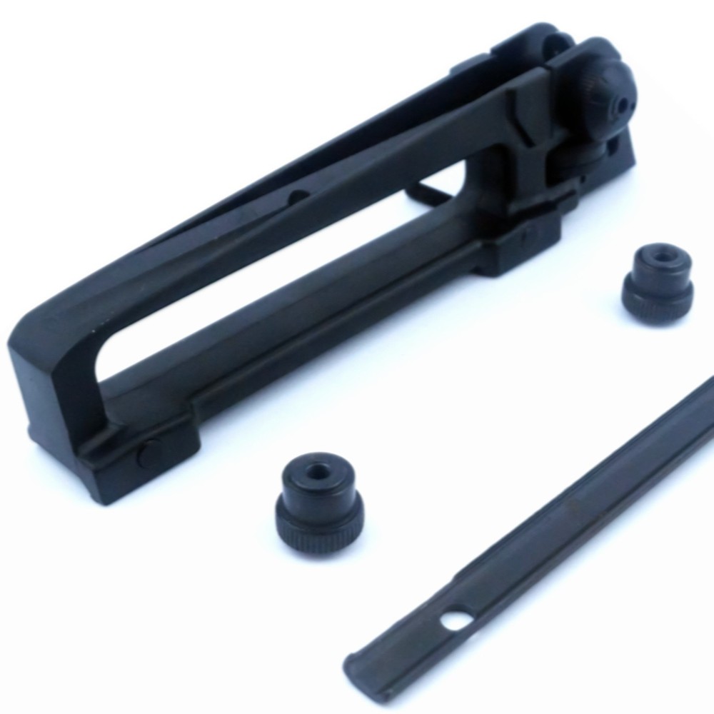 T actical Rear Front Sight Carry Handle Mount Adjustable Low Removable