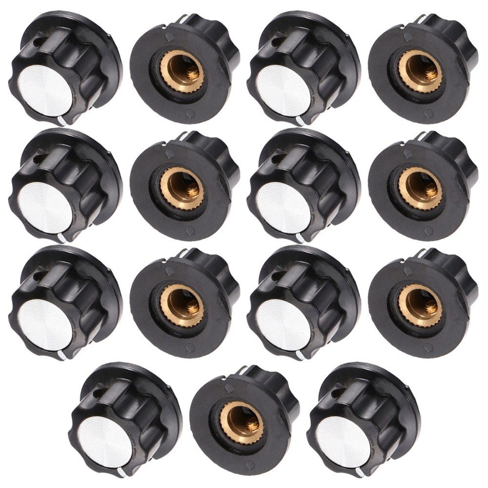 15pcs Guitar Amplifier Knobs Guitar Knobs Bass Control Knob