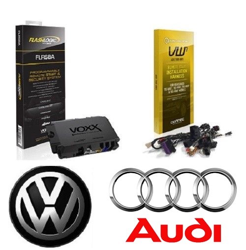 Flashlogic FLRSBA Remote Start Add-On Module 3X LOCK Selected 2006-18 AUDI & VW