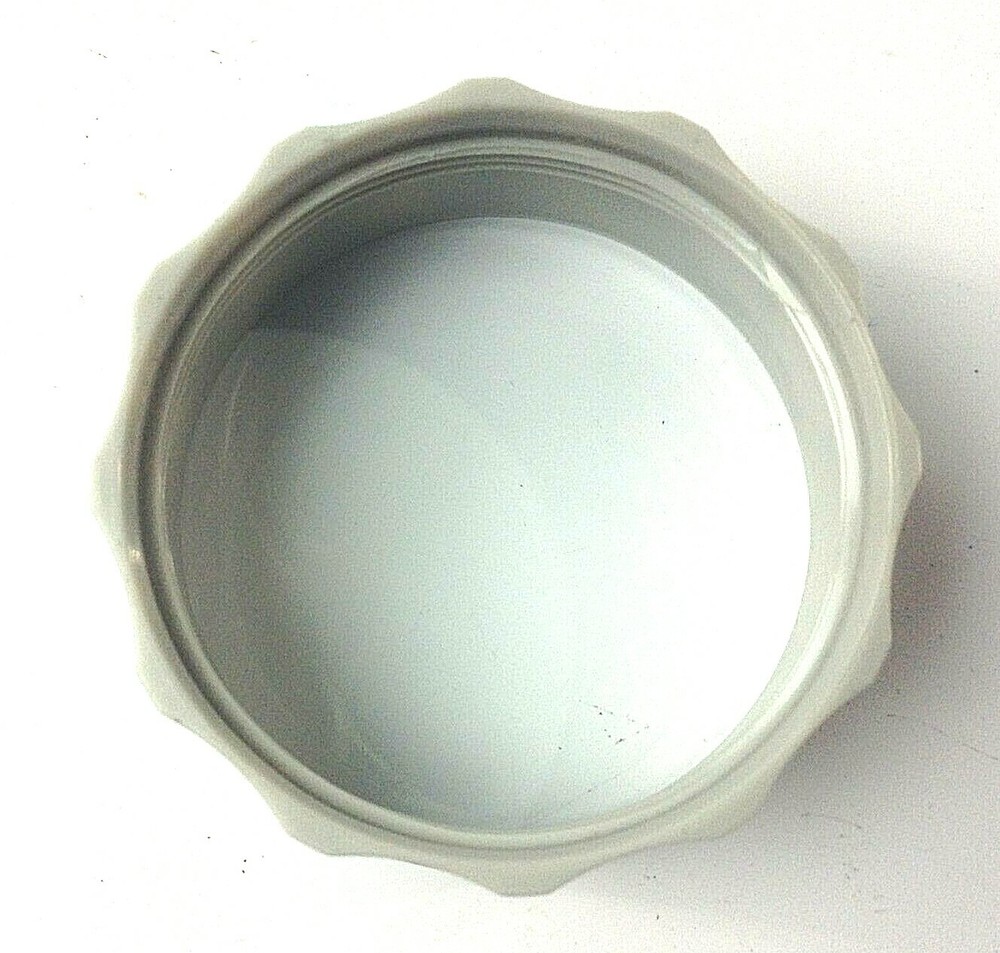 Gray Round Gauge Bezel 2"